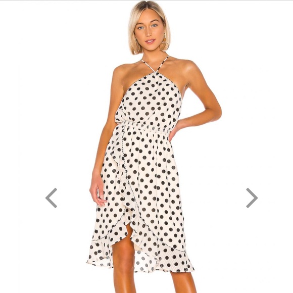 house of harlow polka dot dress